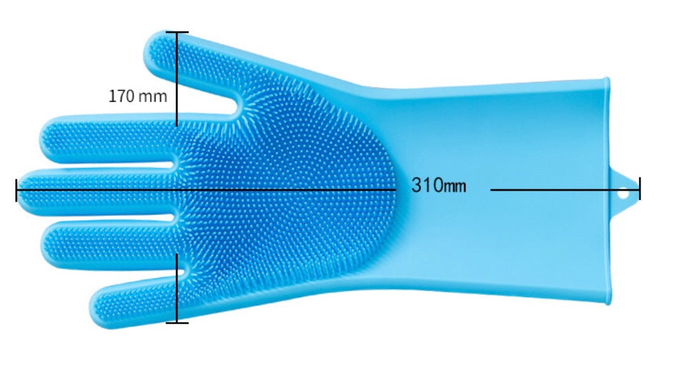 Silicone Cleaning Gloves – Heat-Resistant