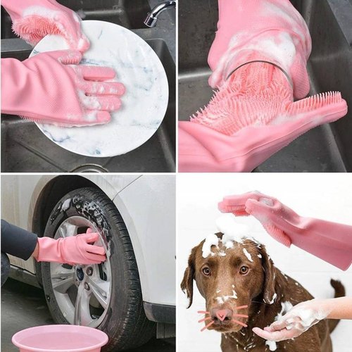 Silicone Cleaning Gloves – Heat-Resistant