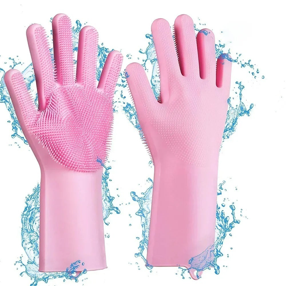 Silicone Cleaning Gloves – Heat-Resistant