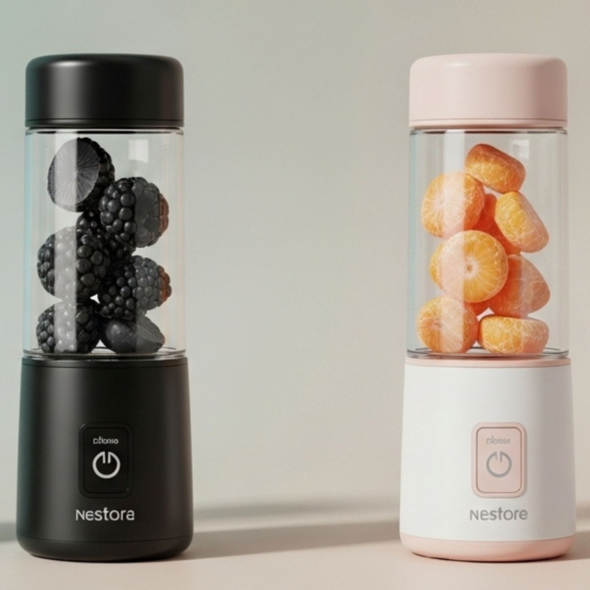 Portable USB Mini Juicer Blender – 380ml Rechargeable Smoothie Cup with 6 Blades for On-the-Go Juicing