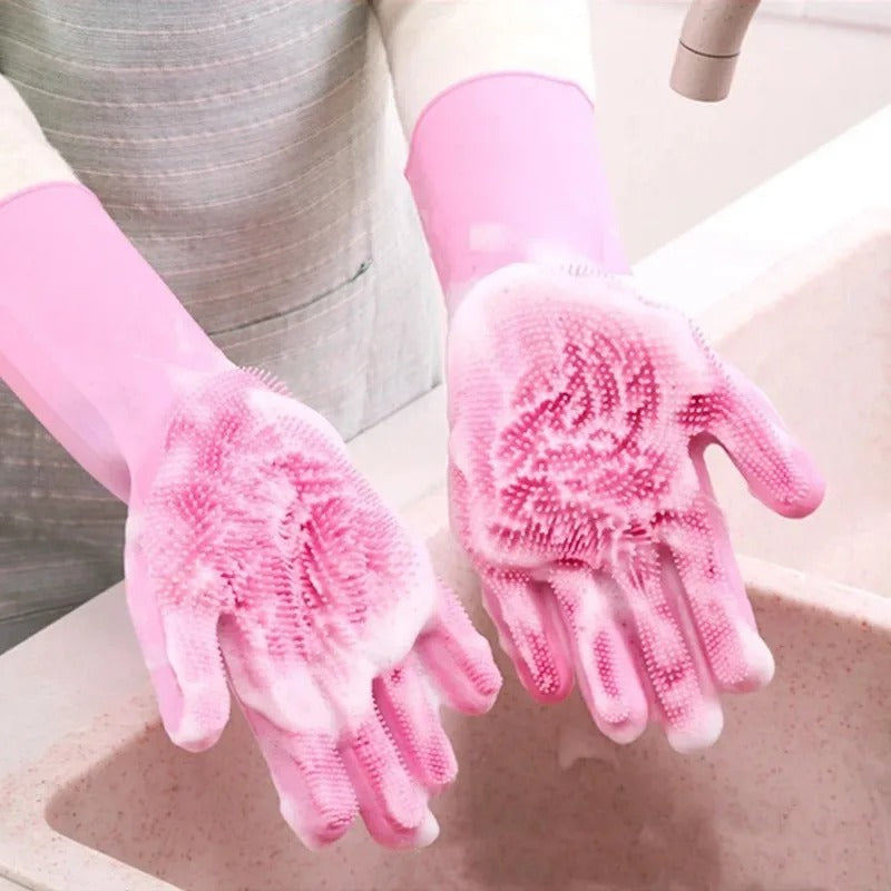 Silicone Cleaning Gloves – Heat-Resistant
