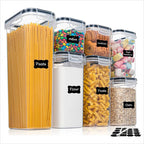 Airtight Food Canisters – 7-Piece Set