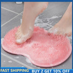 Silicone Shower Mat – Foot & Back Scrub