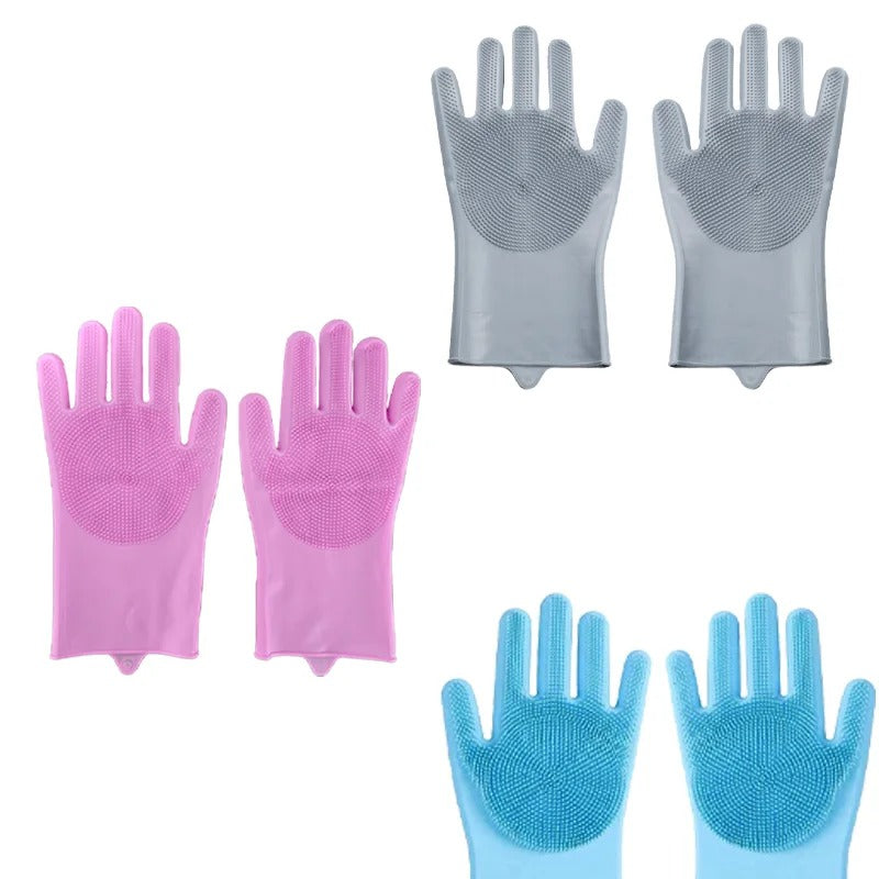 Silicone Cleaning Gloves – Heat-Resistant