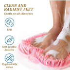 Silicone Shower Mat – Foot & Back Scrub