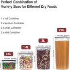 Airtight Food Canisters – 7-Piece Set