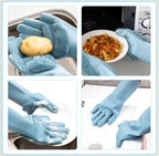 Silicone Cleaning Gloves – Heat-Resistant