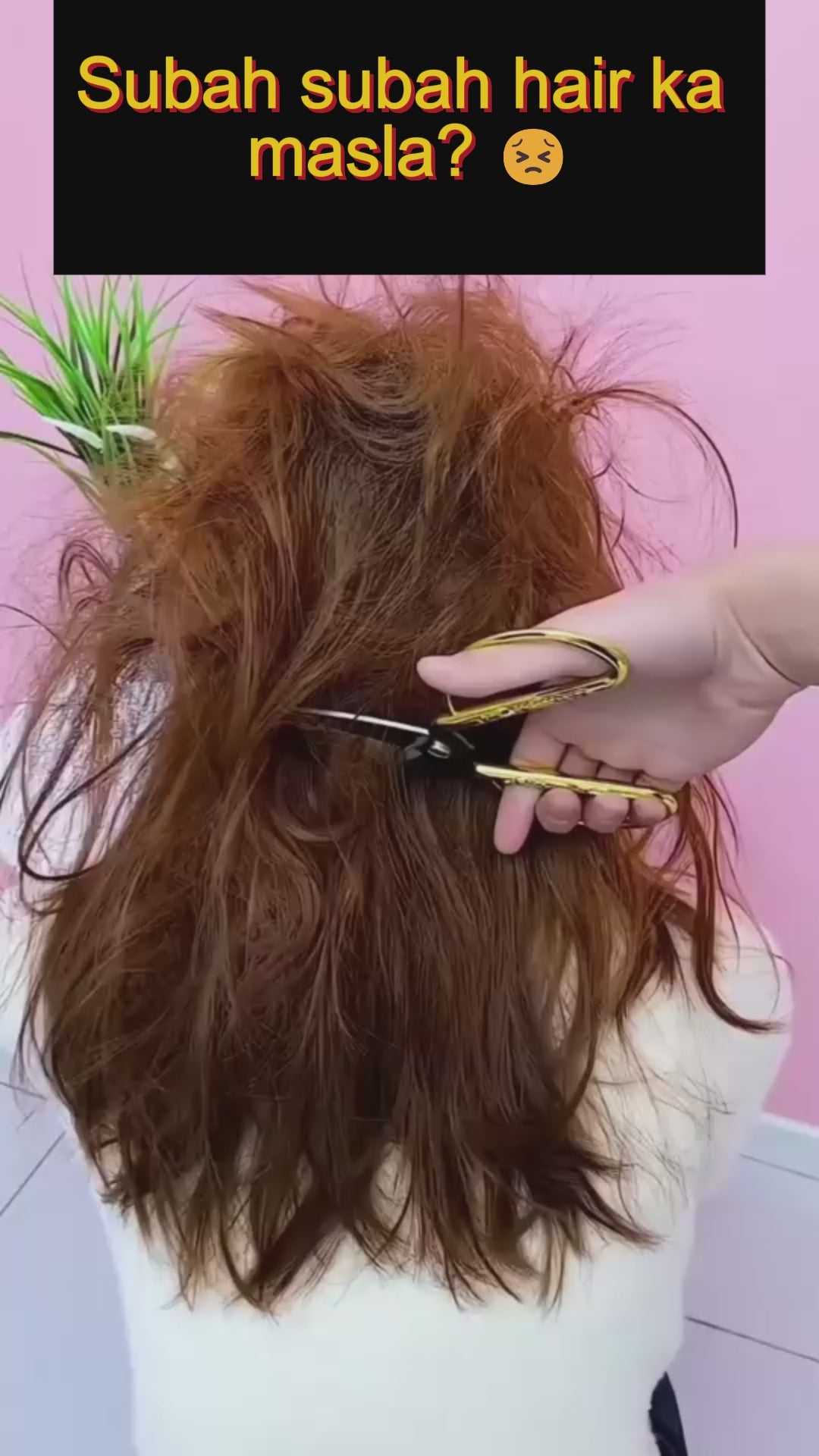 Salon Style Straight Hair at Home In Minutes Electric Hair Straightener.